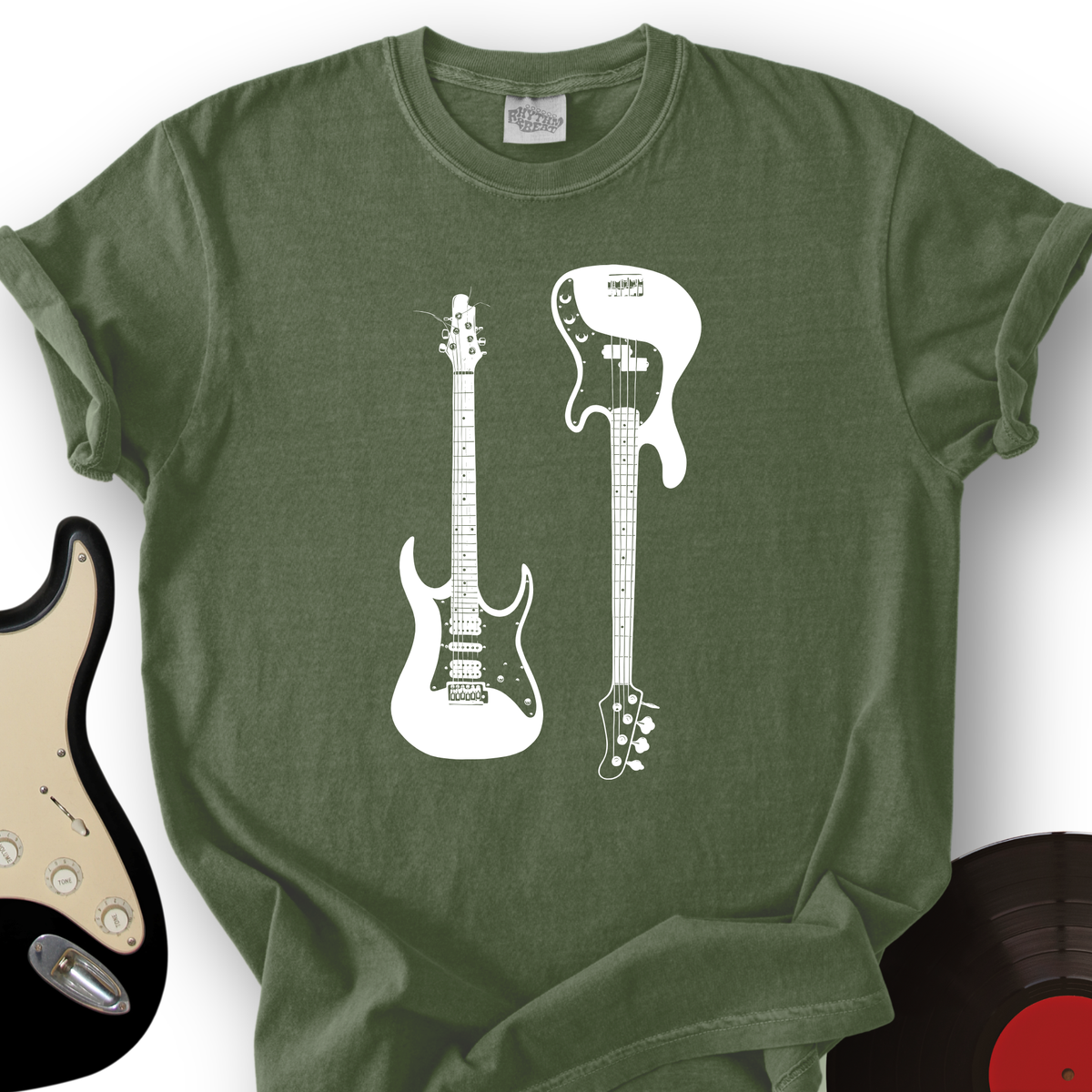 Electric and Bass Guitar T-Shirt product image 5