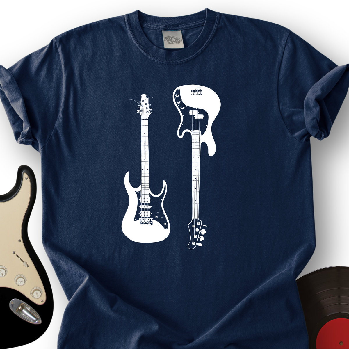 Electric and Bass Guitar T-Shirt product image 1