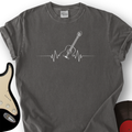 Acoustic Guitar Heart Beat T-Shirt product image 1