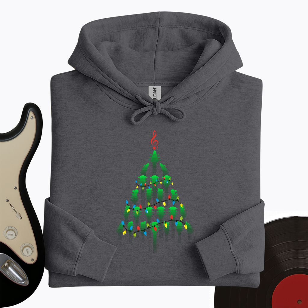 Guitar Christmas Tree Hoodie product image 1