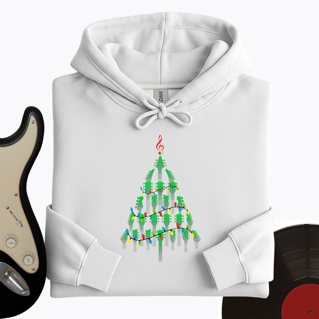 Guitar Christmas Tree Hoodie product image 5