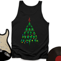 Guitar Christmas Tree Tank Top