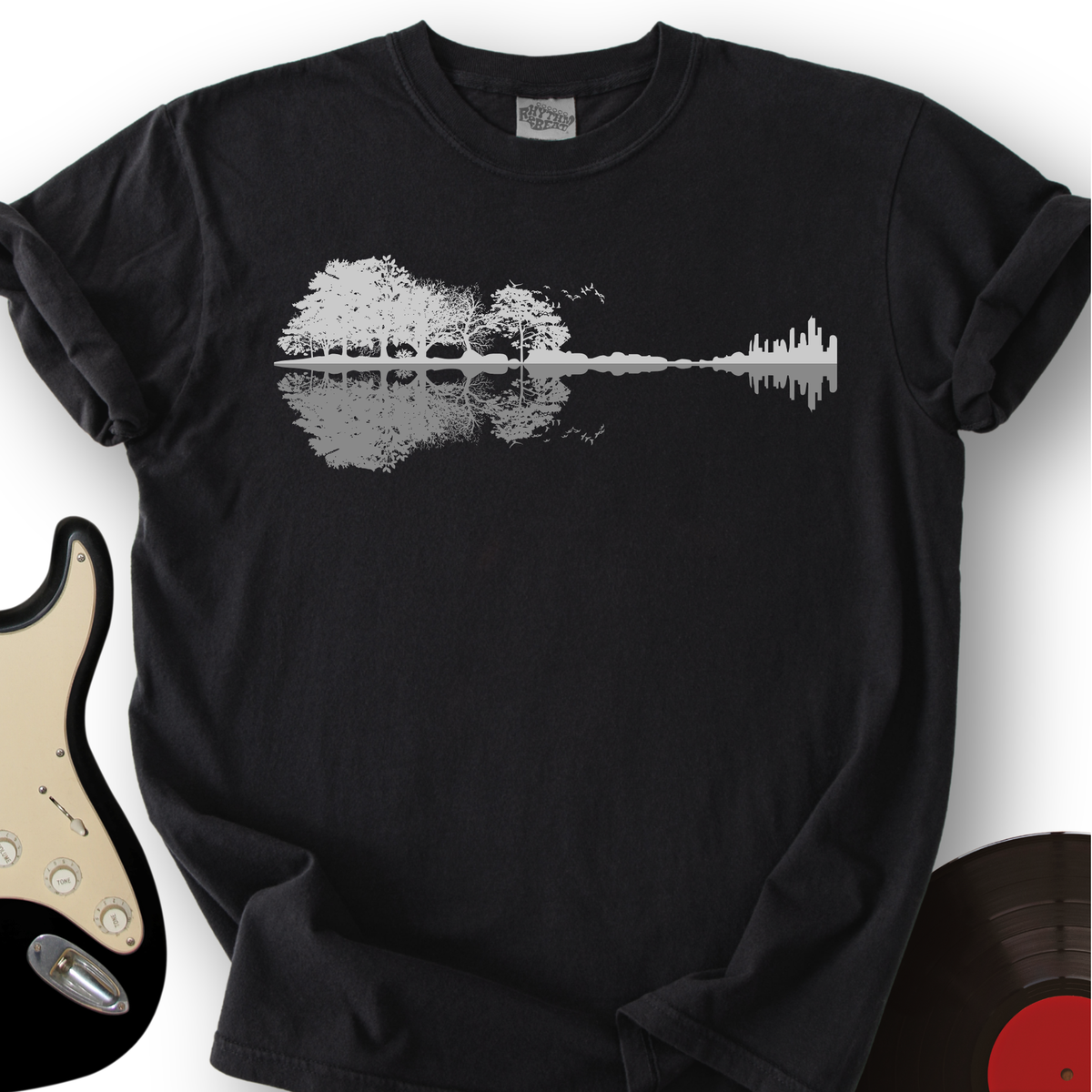 Guitar Reflection T-Shirt product image 1
