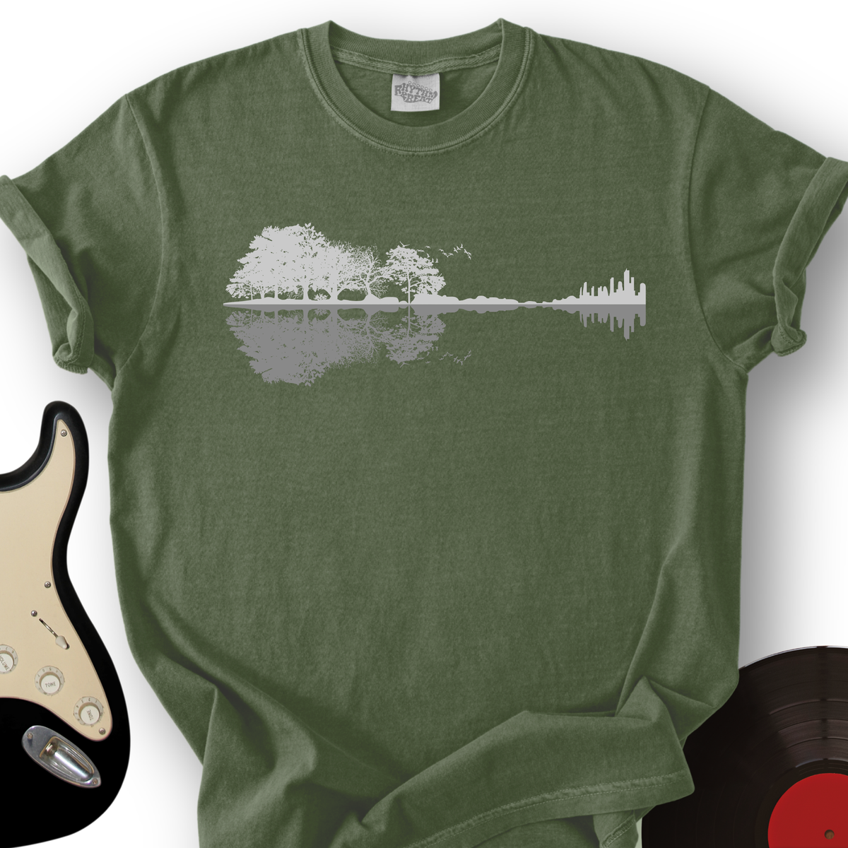 Guitar Reflection T-Shirt product image 4