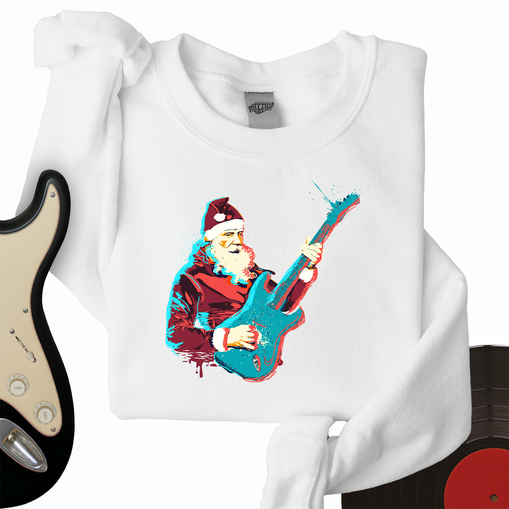 Guitar Santa Crewneck product image 1