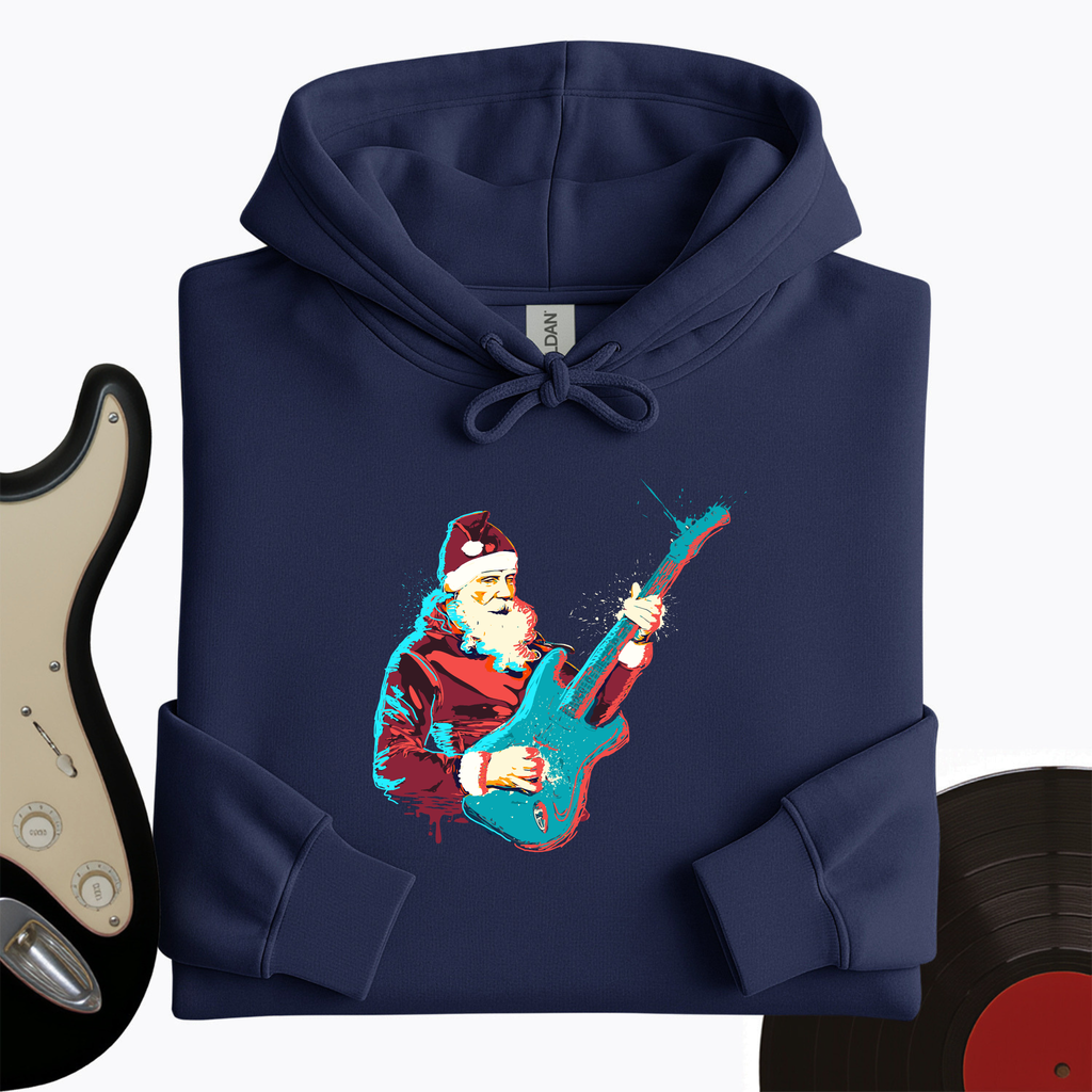 Guitar Santa Hoodie product image 4