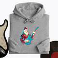 Guitar Santa Hoodie product image 1
