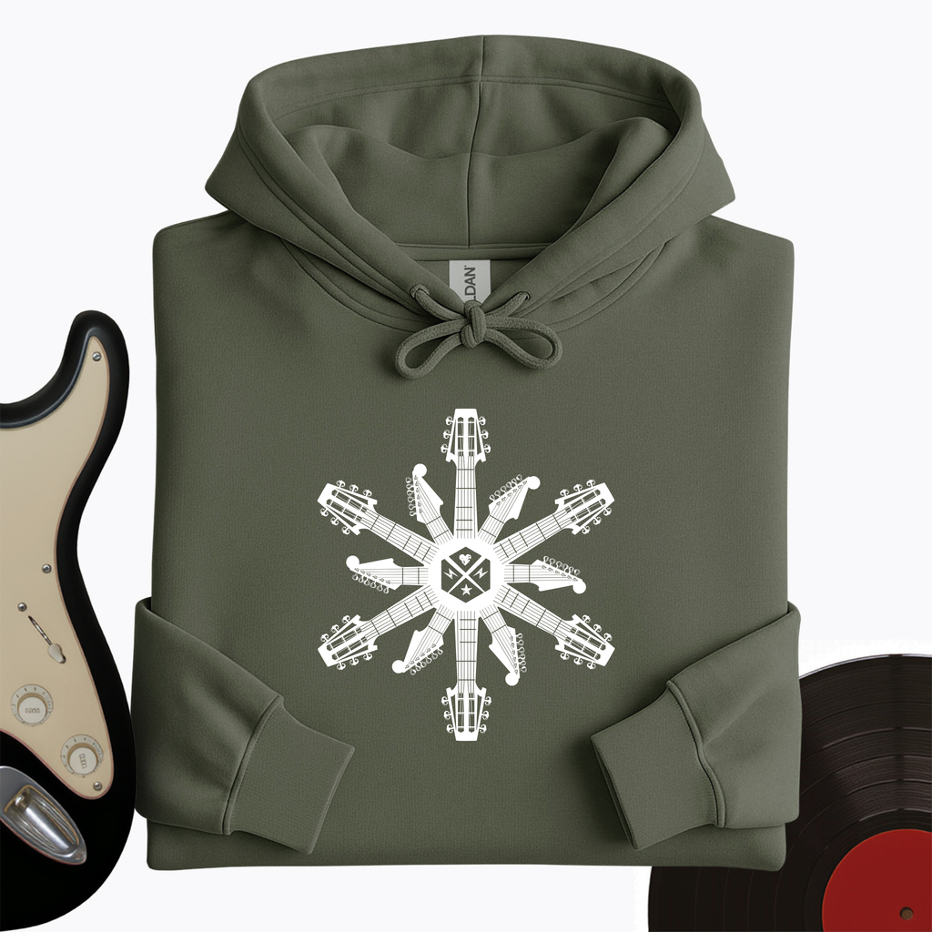 Guitar Snowflake Hoodie product image 8