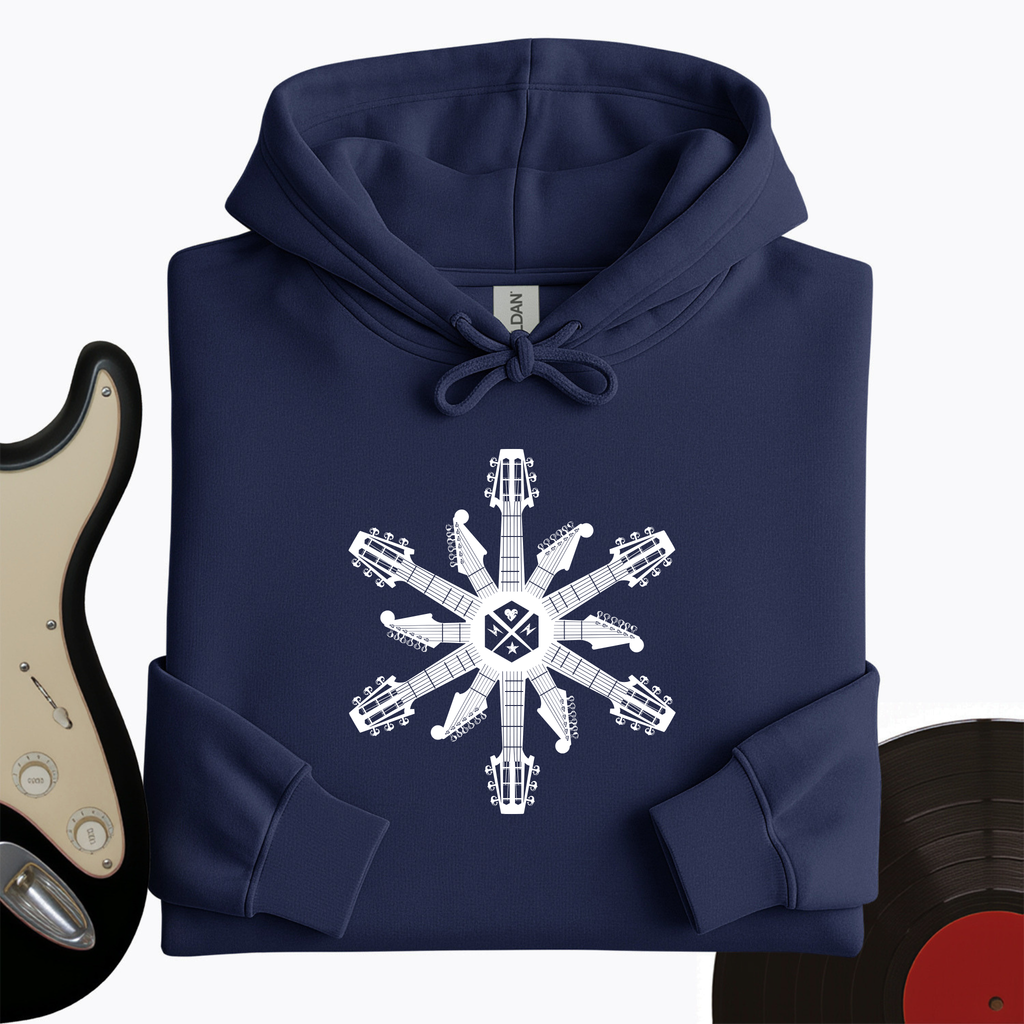 Guitar Snowflake Hoodie product image 3