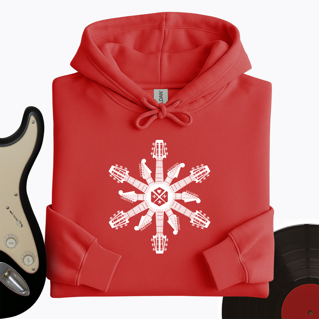 Guitar Snowflake Hoodie product image 6