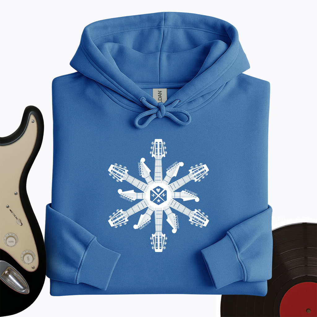 Guitar Snowflake Hoodie product image 7
