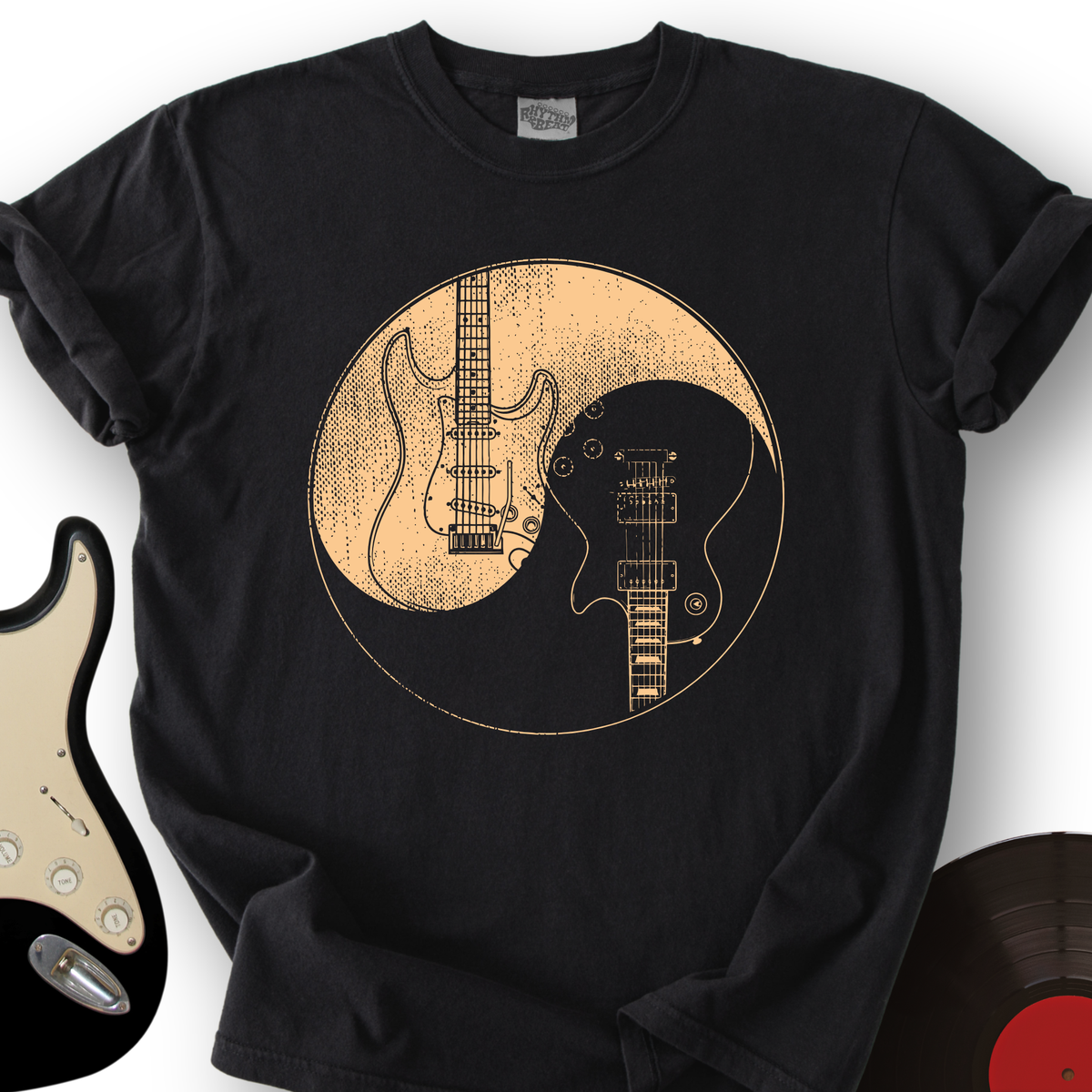 Guitars Yin Yang T-Shirt product image 1