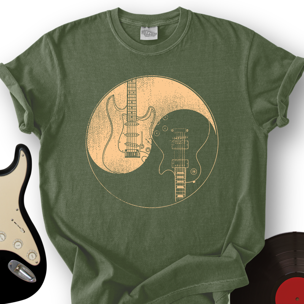 Guitars Yin Yang T-Shirt product image 5