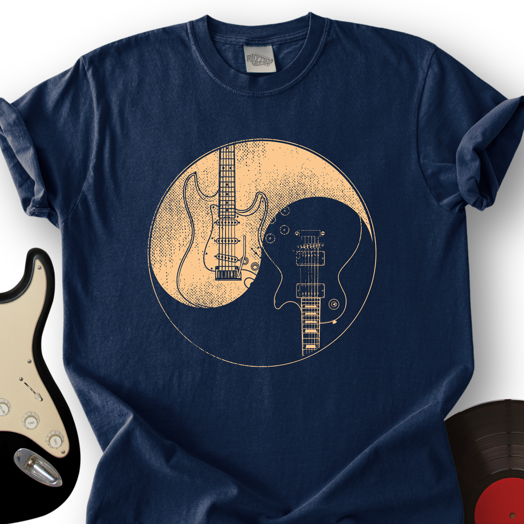 Guitars Yin Yang T-Shirt product image 3