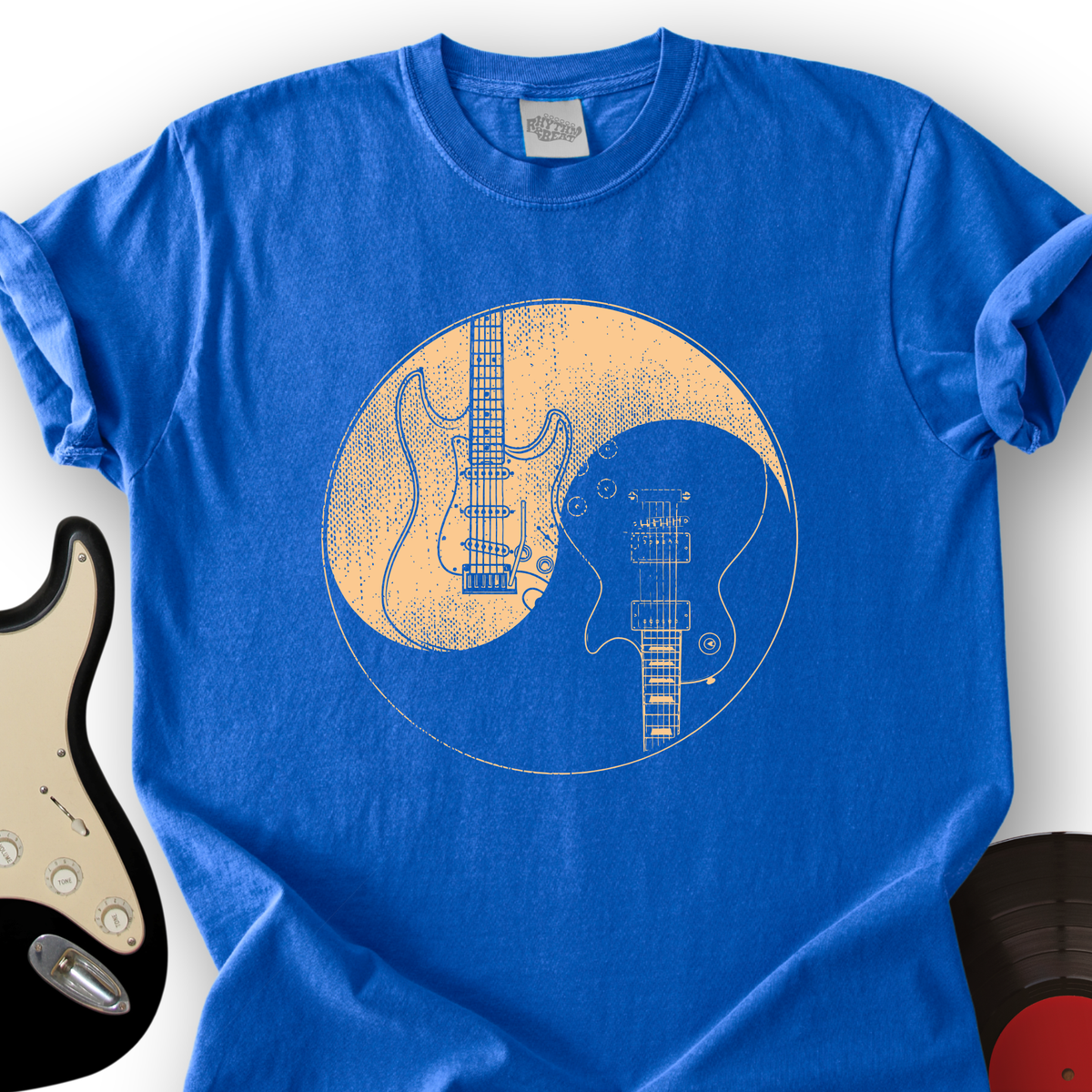 Guitars Yin Yang T-Shirt product image 4