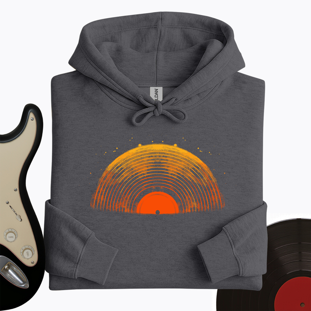 Half Record Hoodie product image 2