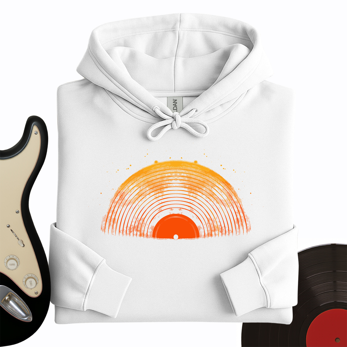 Half Record Hoodie product image 6