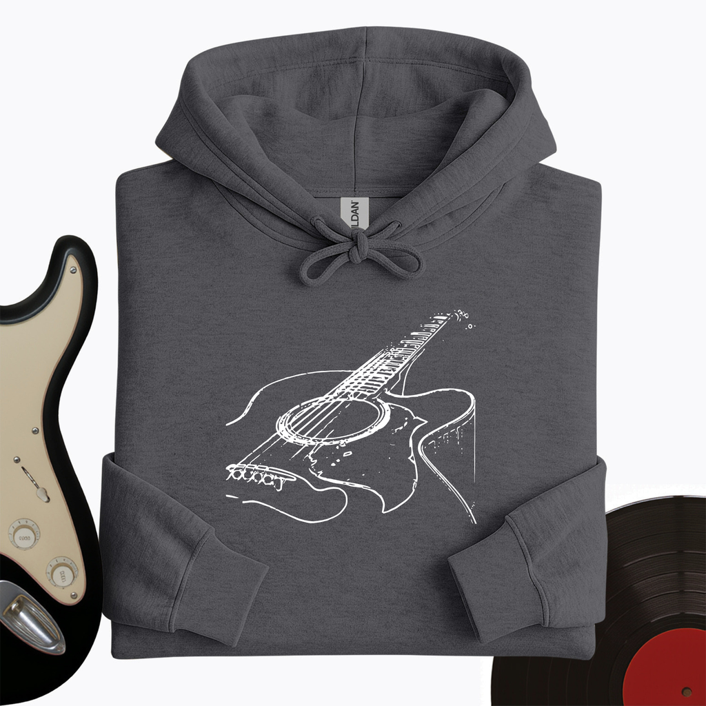 Guitar Sketch Hoodie product image 1