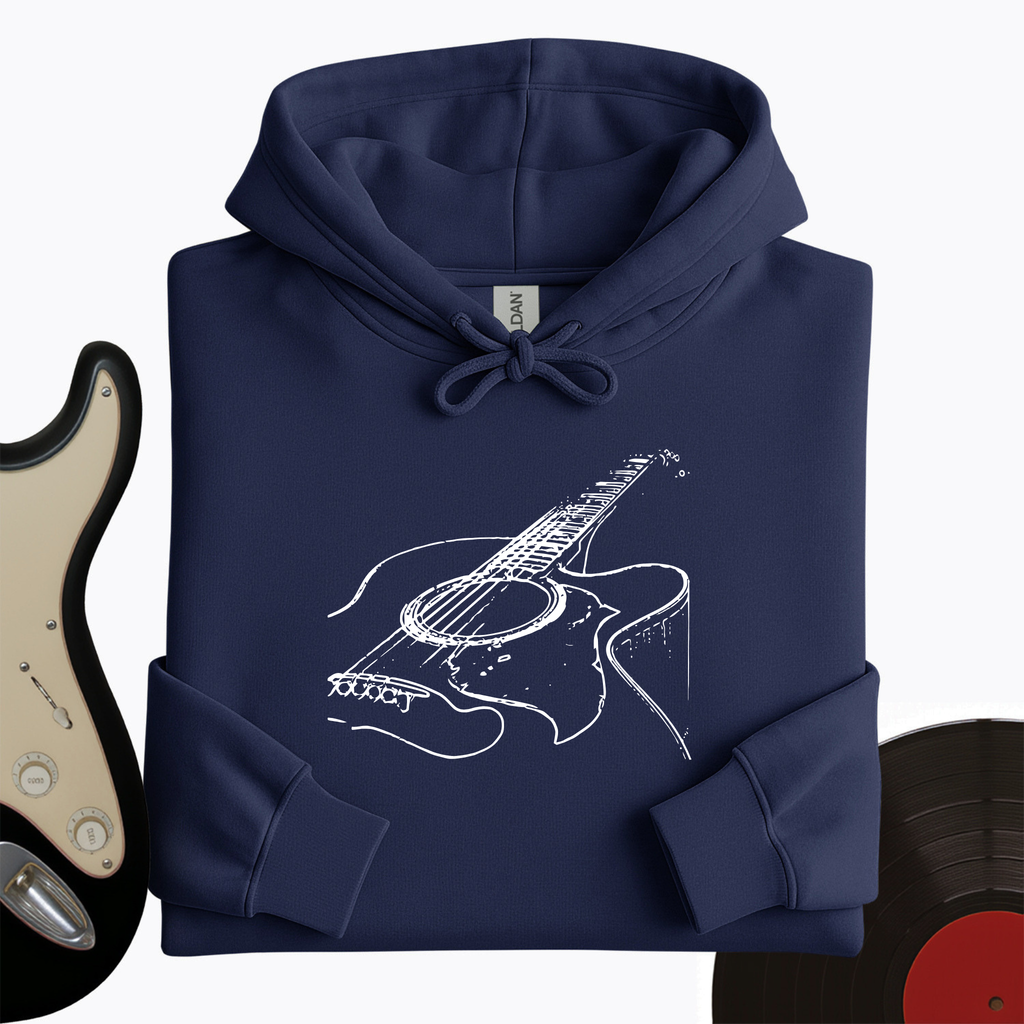 Guitar Sketch Hoodie product image 3