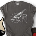 Guitar Sketch T-Shirt product image 1
