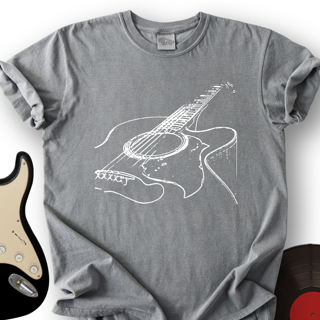 Guitar Sketch T-Shirt product image 3