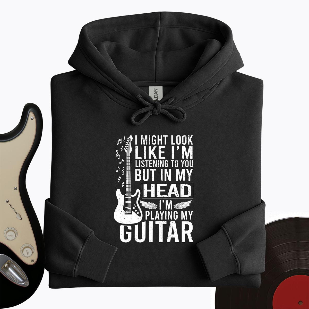 In My Head Guitar Hoodie product image 1