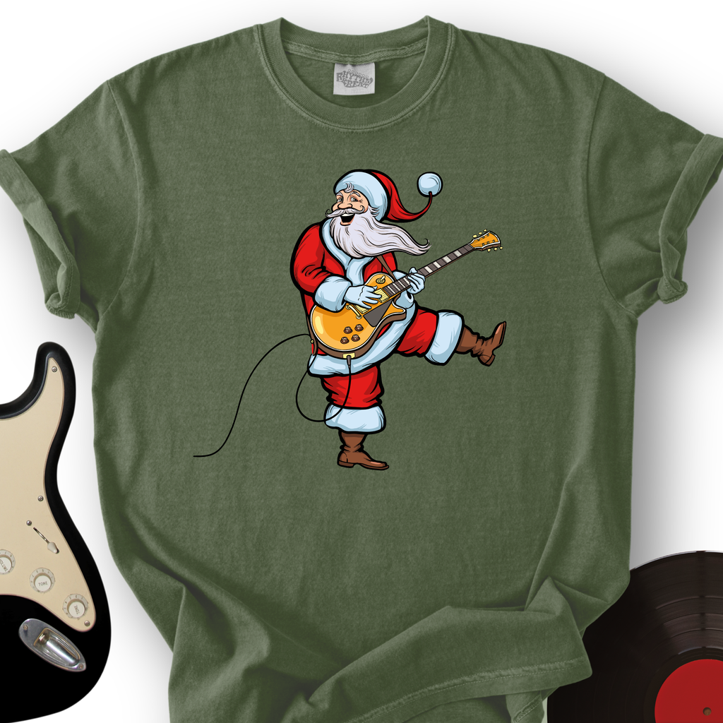 Rockstar Santa T-Shirt product image 6