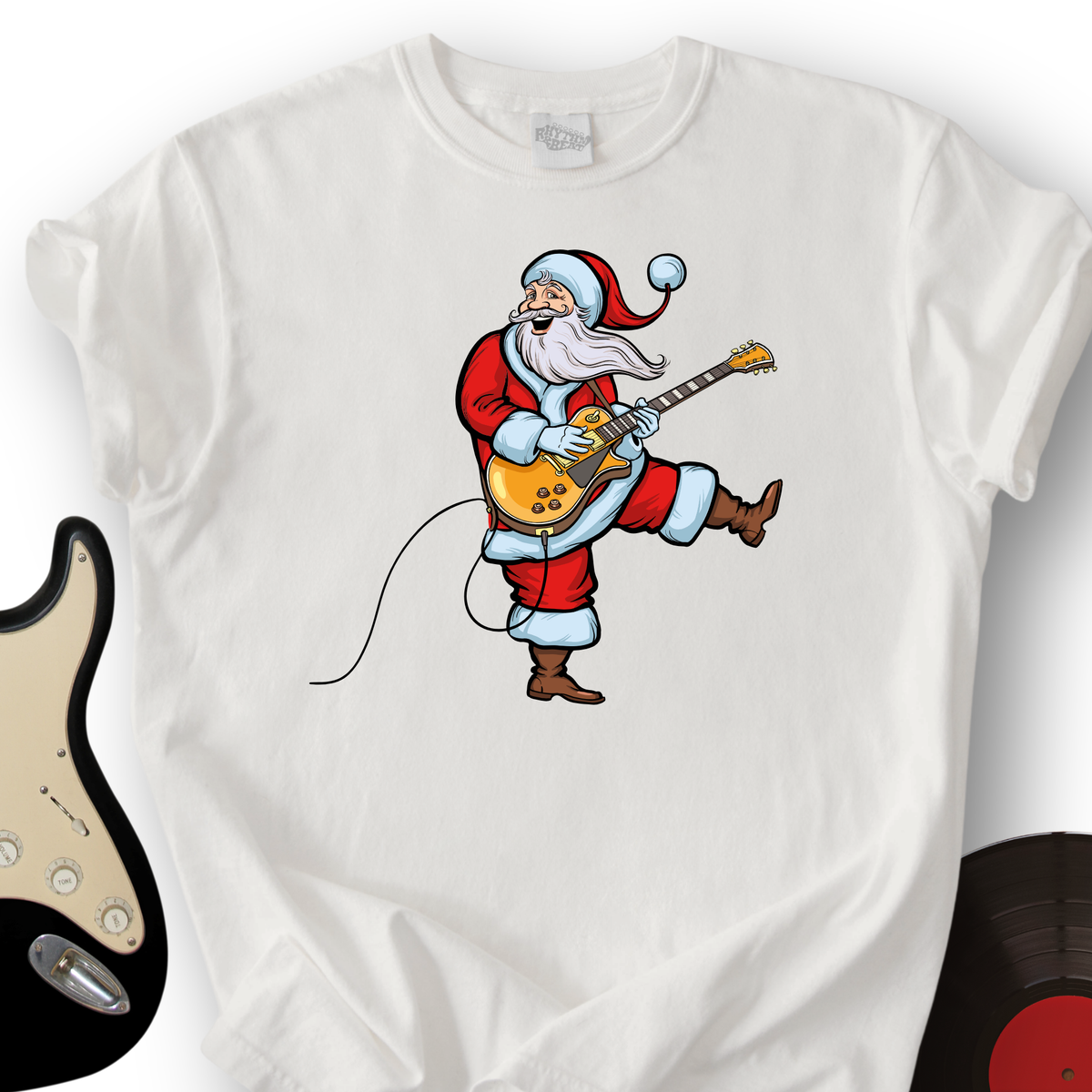 Rockstar Santa T-Shirt product image 1