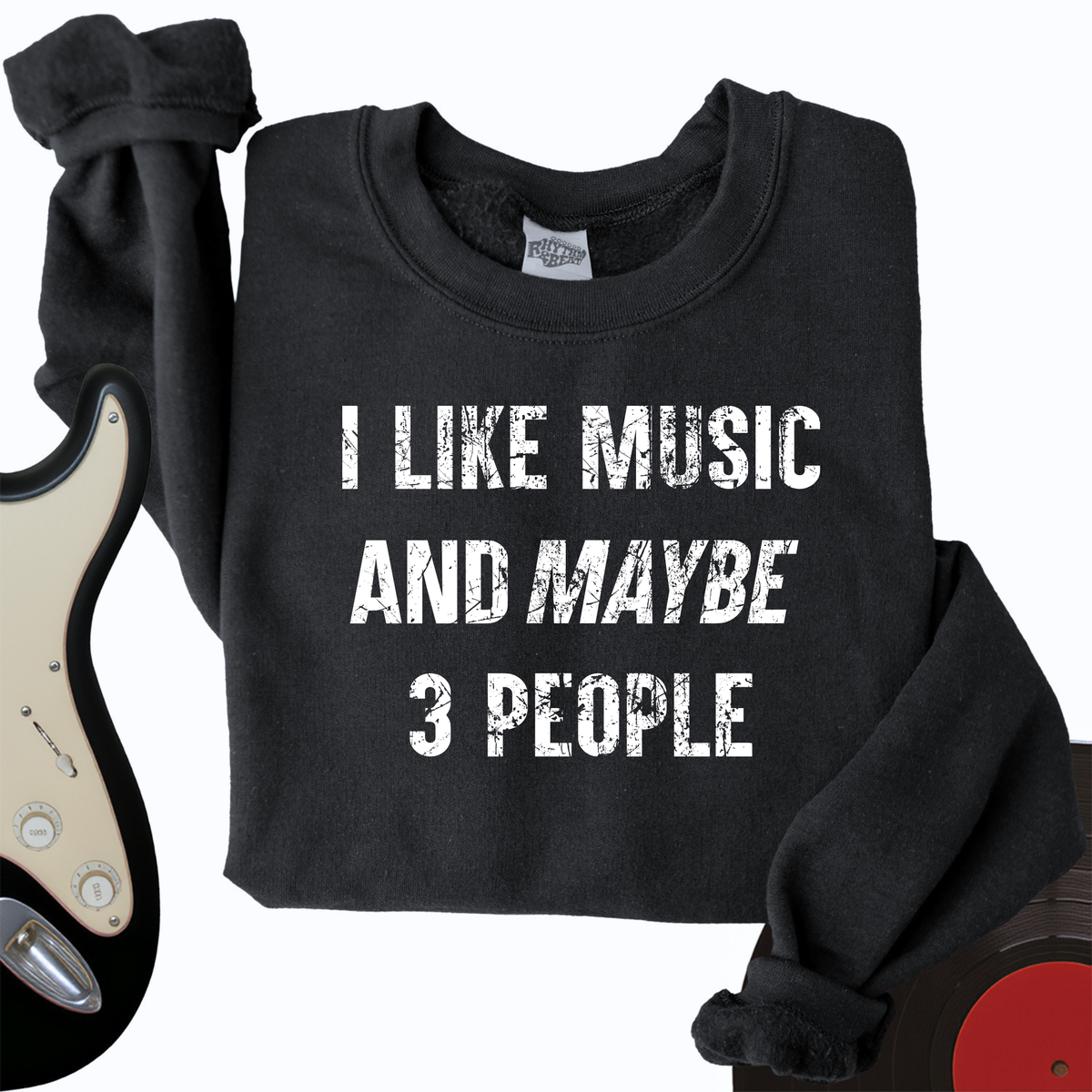 I Like Music Crewneck product image 3