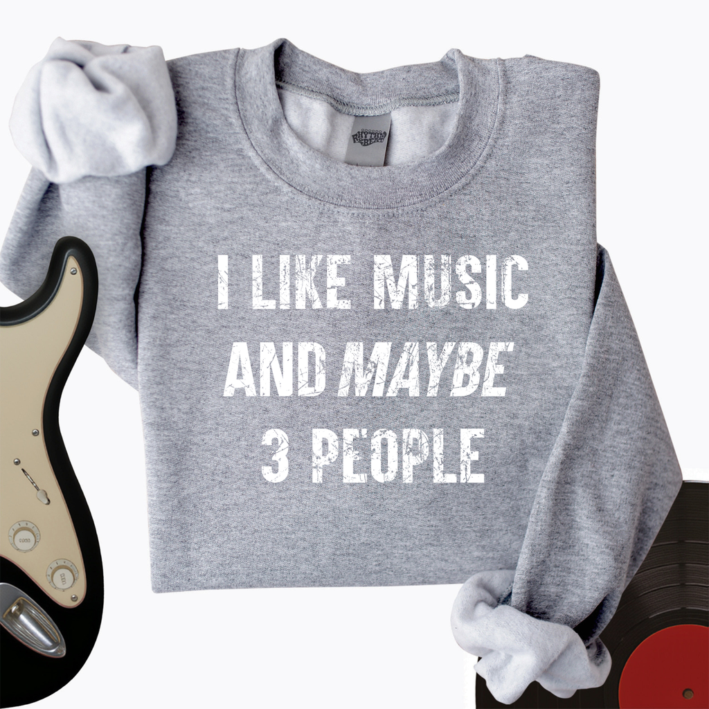 I Like Music Crewneck product image 2