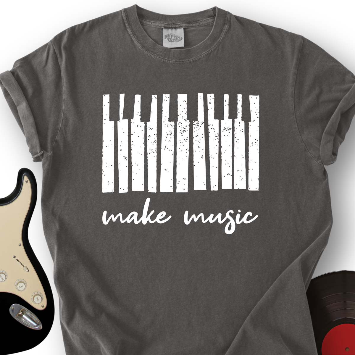 Make Music Piano T-Shirt product image 2