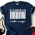 Make Music Piano T-Shirt product image 1