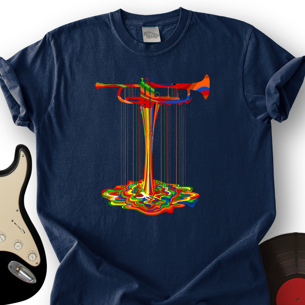 Melting Trumpet T-Shirt product image 3