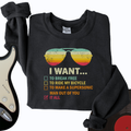I Want It All Crewneck product image 1