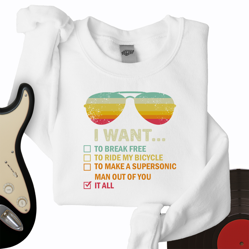 I Want It All Crewneck product image 3