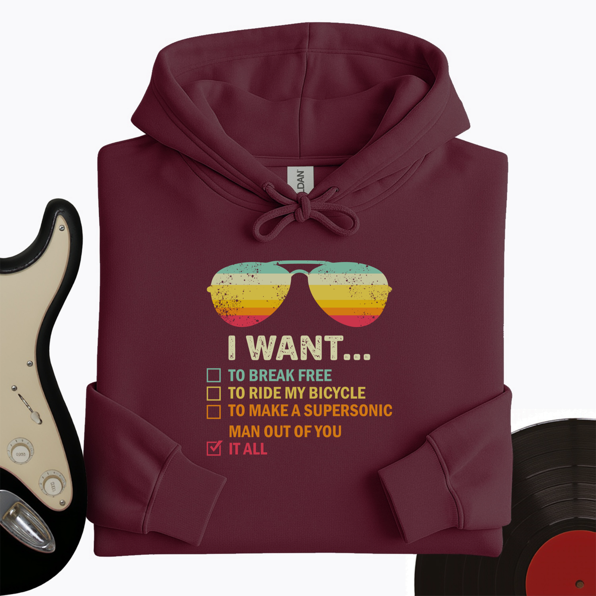 I Want It All Hoodie product image 3