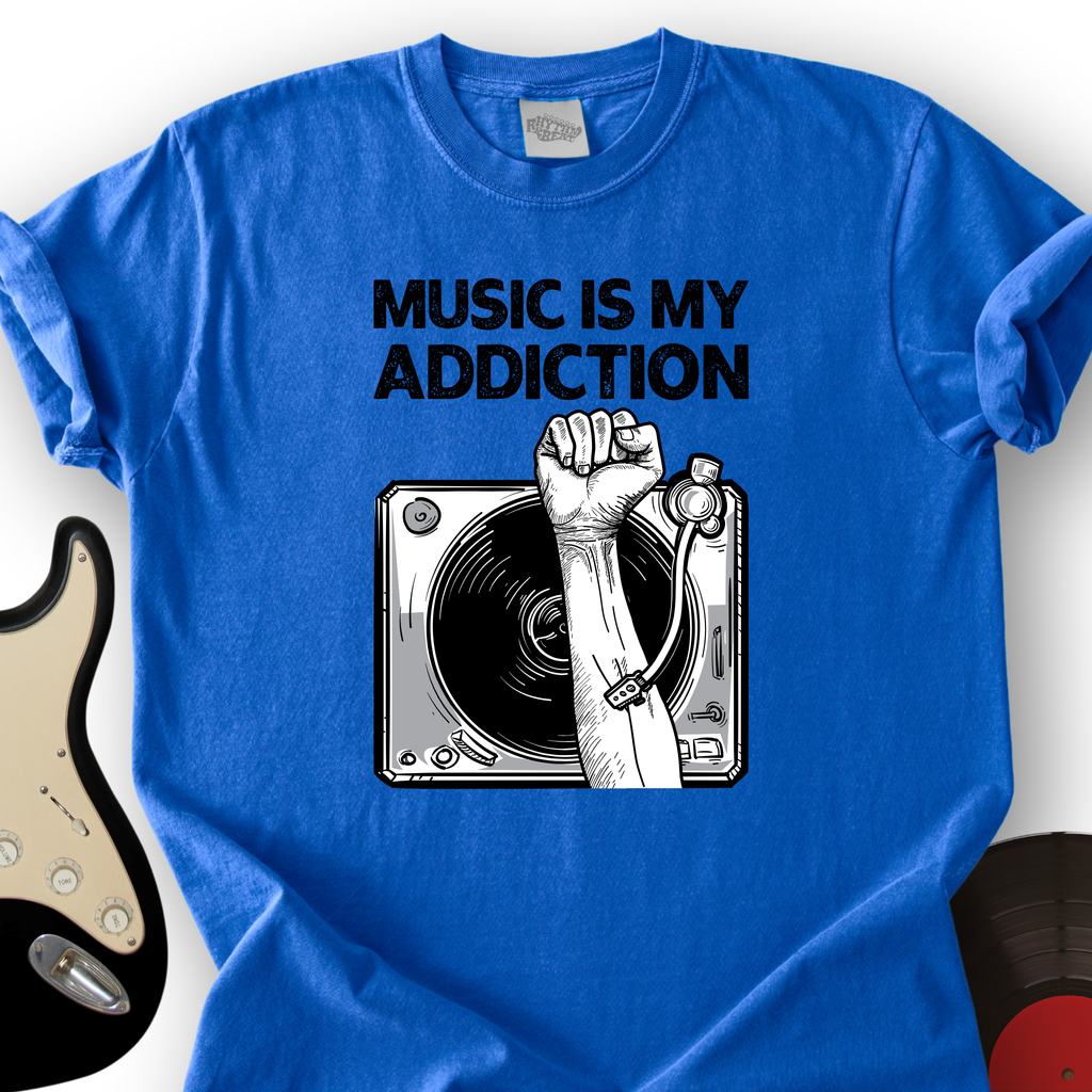 Music Is My Addiction T-Shirt product image 2