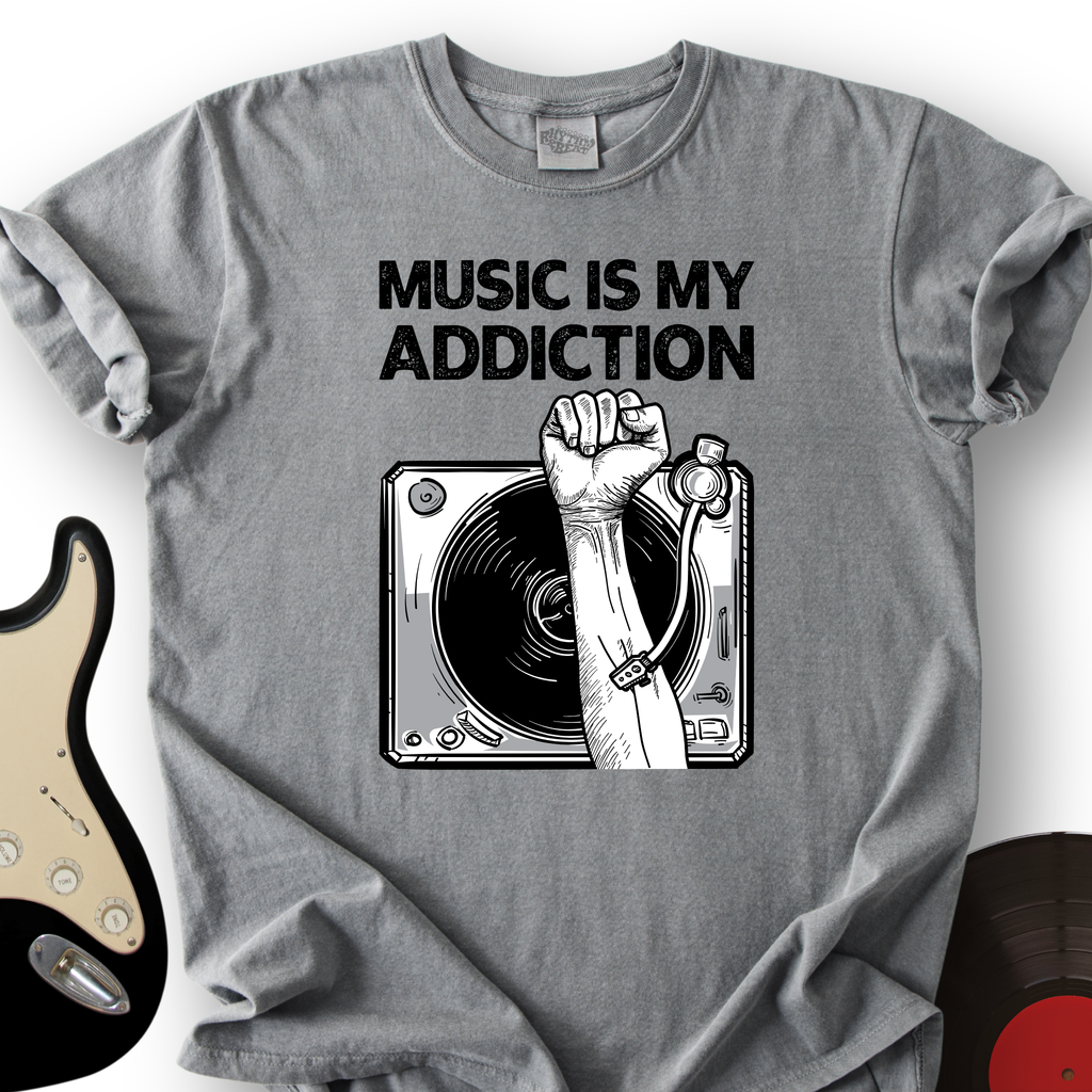 Music Is My Addiction T-Shirt product image 1