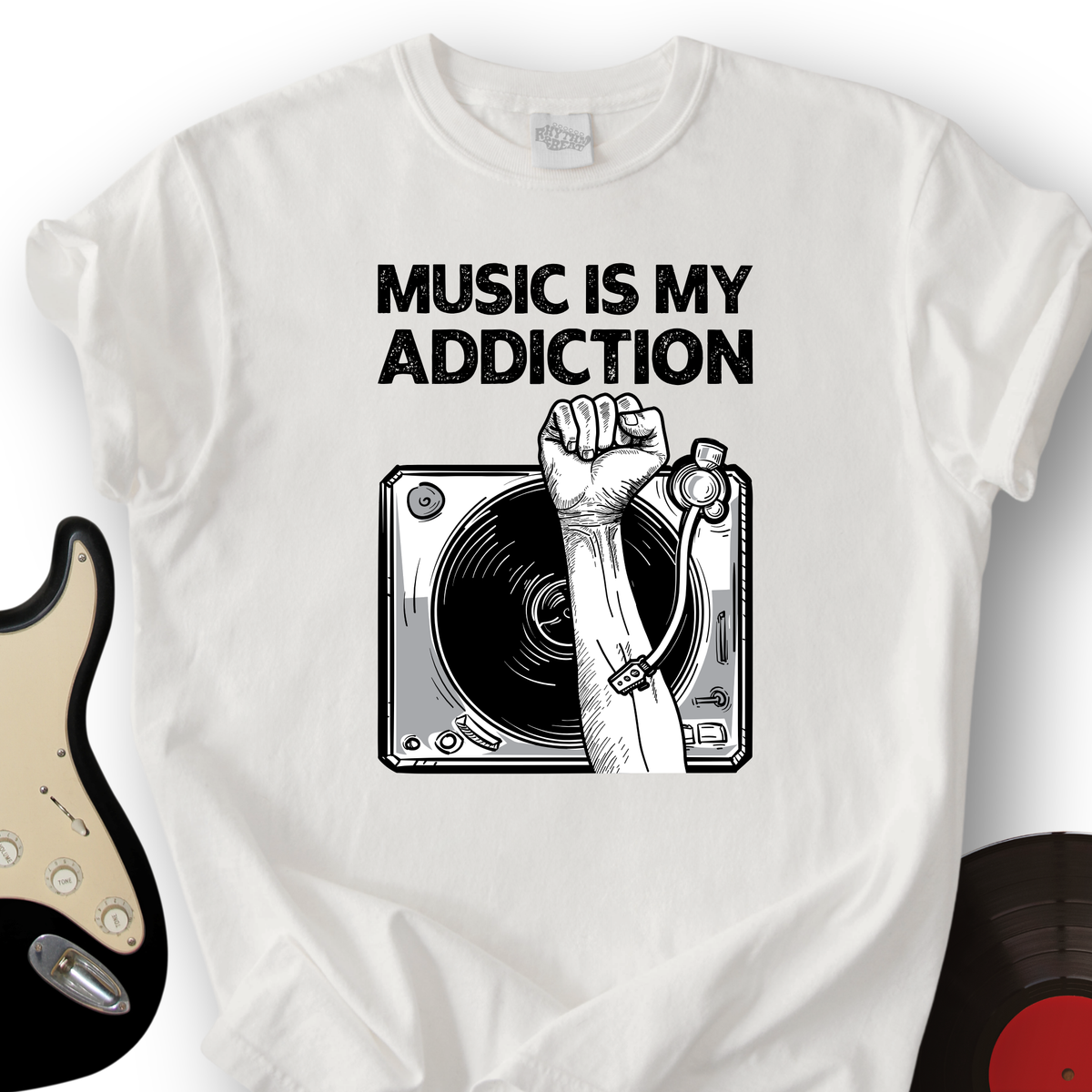 Music Is My Addiction T-Shirt product image 3