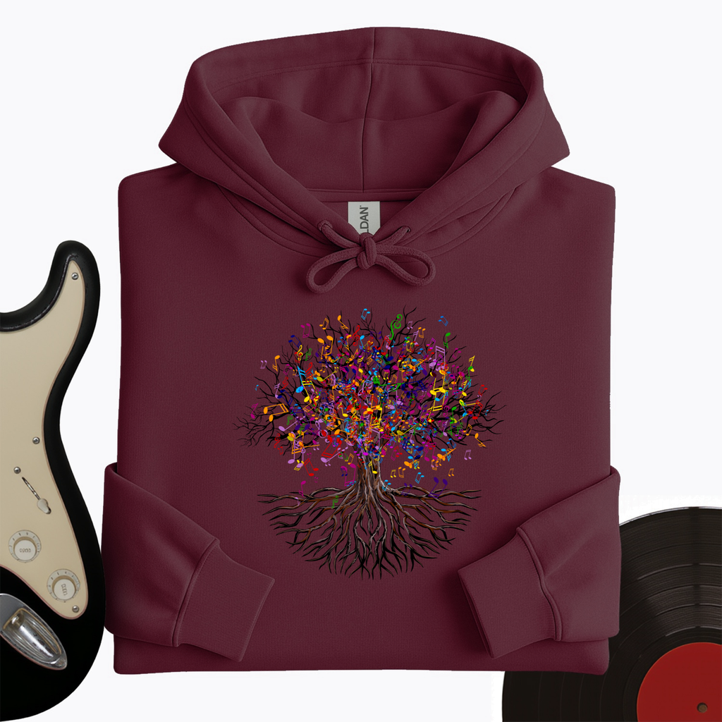 Music Note Tree Hoodie product image 3
