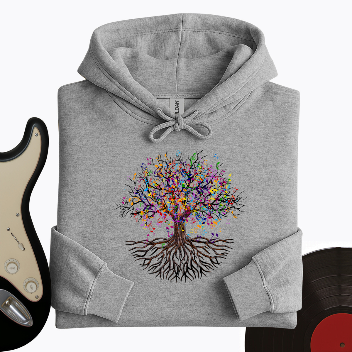 Music Note Tree Hoodie product image 5