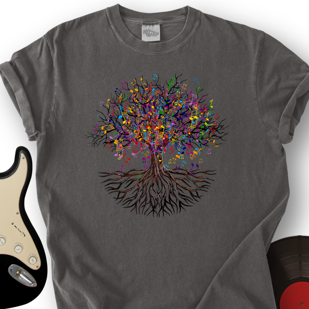 Music Note Tree T-Shirt product image 3