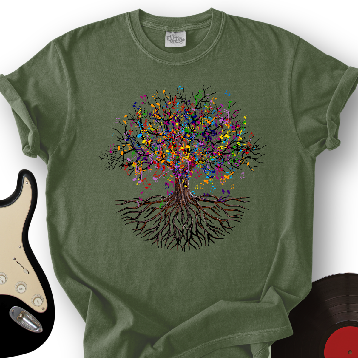 Music Note Tree T-Shirt product image 7