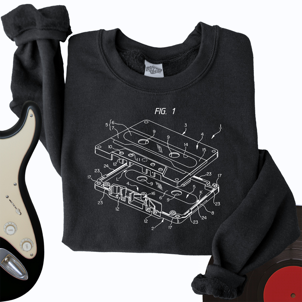 Patent for Cassette Crewneck product image 1