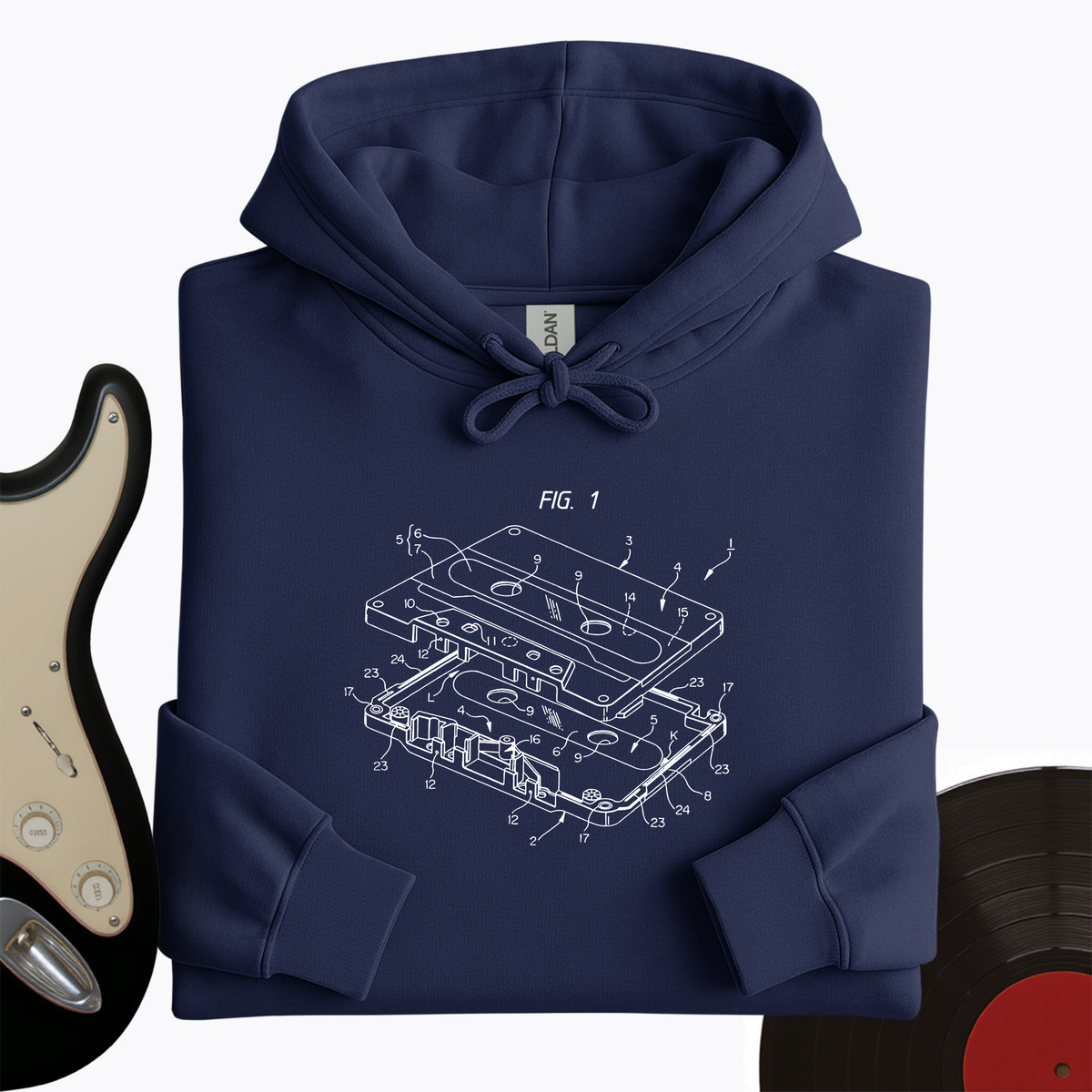 Patent for Cassette Hoodie product image 4