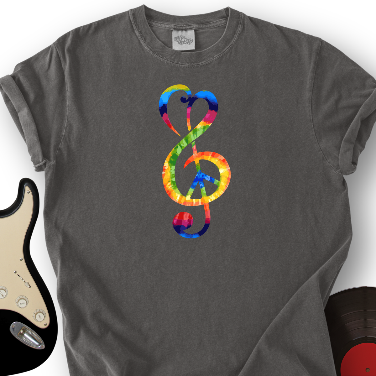 Peace Music Note T-Shirt product image 2