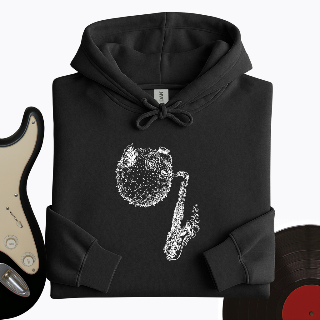Puffer Fish Saxophone Hoodie product image 5