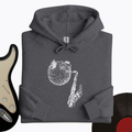 Puffer Fish Saxophone Hoodie product image 1