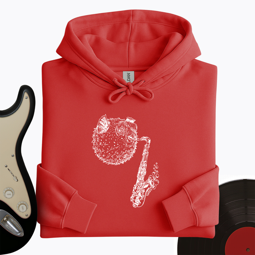 Puffer Fish Saxophone Hoodie product image 6