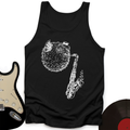 Puffer Fish Saxophone Tank Top